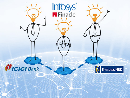 Infosys Finacle partners ICICI Bank and Emirates NBD to pilot blockchain Infosys Finacle partners ICICI Bank and Emirates NBD to pilot blockchain