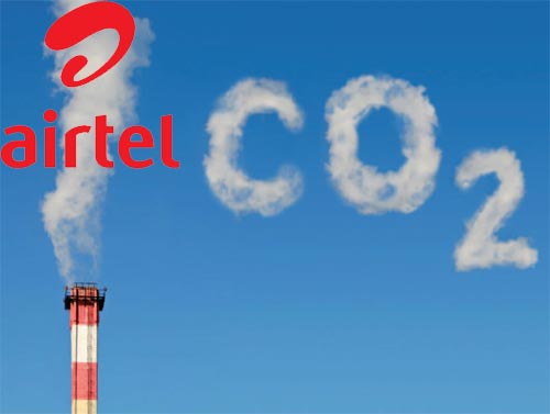 Airtel achieves 27% reduction in CO2 emissions
