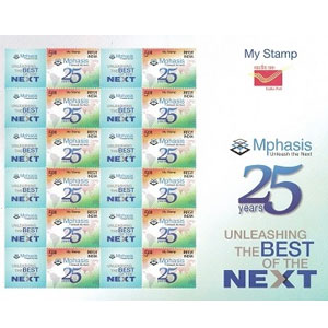 India Post launches Mphasis "My Stamp"
