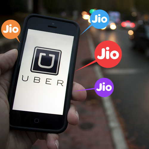 Reliance Jio partners with Uber