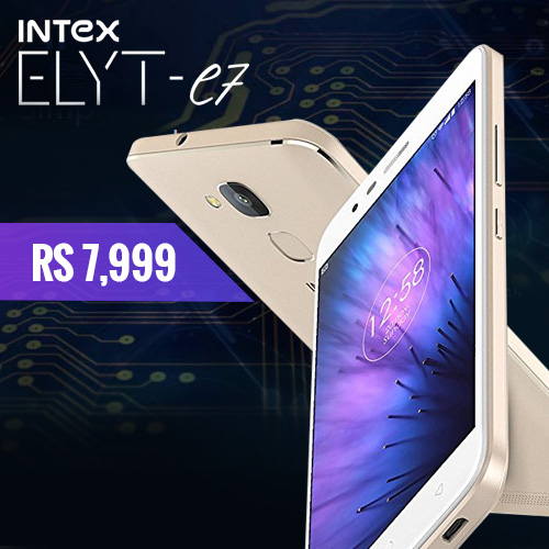 Intex unveils 4G VoLTE ELYT e7 smartphone at Rs 7,999 Intex unveils 4G VoLTE ELYT e7 smartphone at Rs 7,999