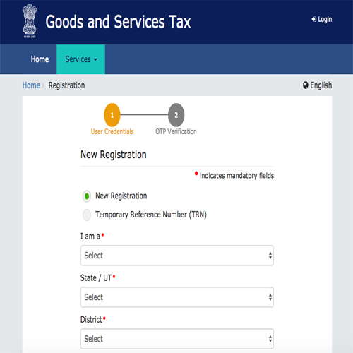 GST portal now opens its fresh registrations GST portal now opens its fresh registrations