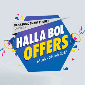 Panasonic introduces “Halla Bol Offers” on its Smartphone range Panasonic introduces “Halla Bol Offers” on its Smartphone range