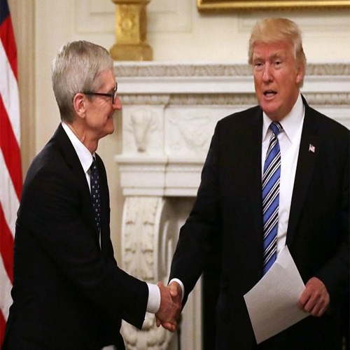 Apple to soon start 3 new manufacturing facilities in US: President Trump Apple to soon start 3 new manufacturing facilities in US: President Trump