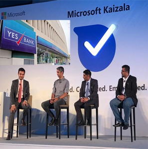 Microsoft powers YES BANK with Kaizala to enhance Employee’s Productivity Microsoft powers YES BANK with Kaizala to enhance Employee’s Productivity