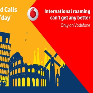 Vodafone presents unlimited International Roaming Plan Vodafone presents unlimited International Roaming Plan