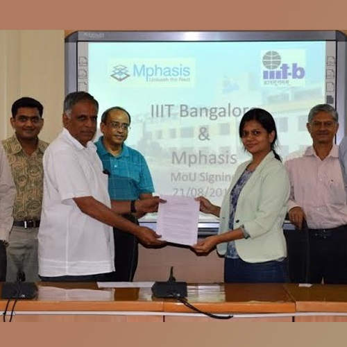Mphasis joins hands with IIIT-B to set up CoE for Cognitive Computing Mphasis joins hands with IIIT-B to set up CoE for Cognitive Computing