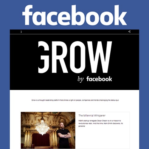 Facebook comes up with print magazine "Grow" Facebook comes up with print magazine "Grow"