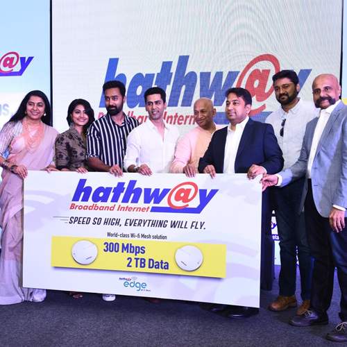 Hathway Broadband to provide 300 MBPS Speed, 2TB monthly data limit Hathway Broadband to provide 300 MBPS Speed, 2TB monthly data limit