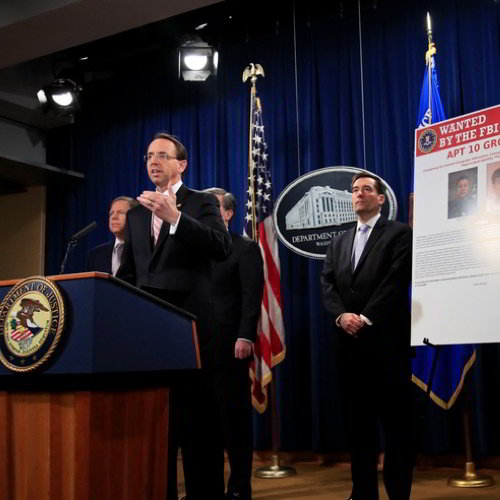 Two Chinese Hackers Accused & charged in US for intelligence ties