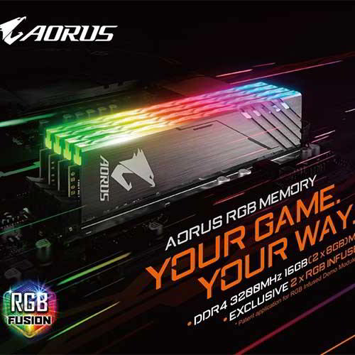 GIGABYTE unveils AORUS RGB SSD Series GIGABYTE unveils AORUS RGB SSD Series