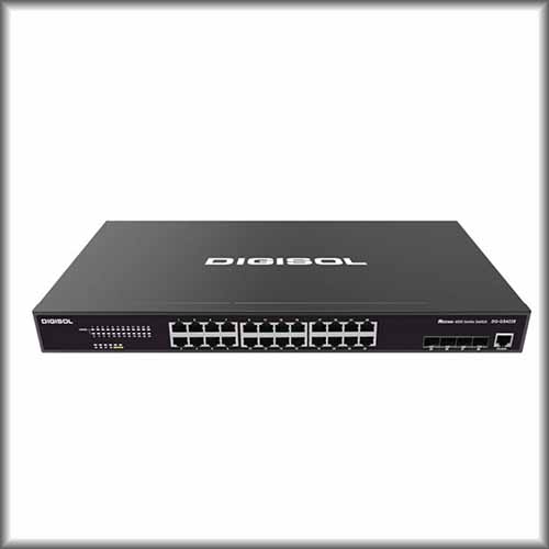 DIGISOL unveils DG-GS4200, a layer 2 gigabit intelligent switches