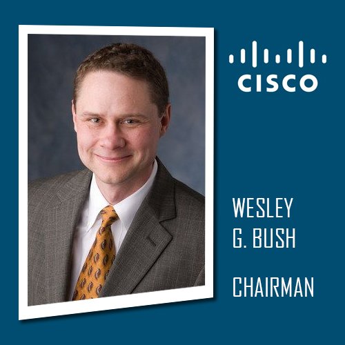 Cisco inducts Wesley Bush to the Board of Directors