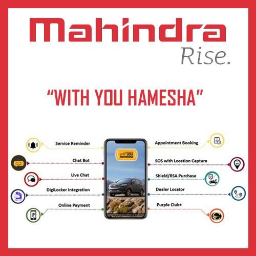 Mahindra’s ‘With You Hamesha’ digital platform crosses 800,000 customers Mahindra’s ‘With You Hamesha’ digital platform crosses 800,000 customers