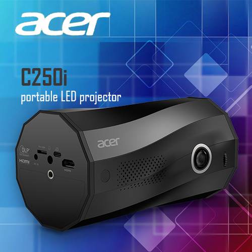 Acer to launch C250i portable LED projector along with ConceptD Pro series notebooks Acer to launch C250i portable LED projector along with ConceptD Pro series notebooks