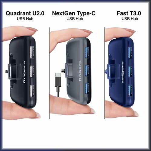 FINGERS adds new USB Hubs to its line-up