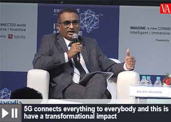 Rajen Vagadia, VP and President- Qualcomm India & SAARC at India Mobile Congress 2019