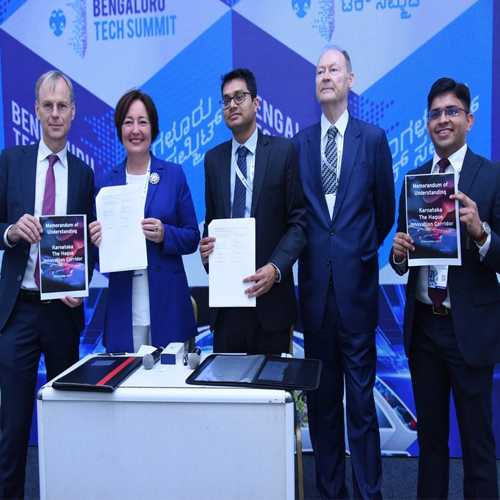 The Hague and Govt. of Karnataka extends MoU at Bengaluru Tech Summit