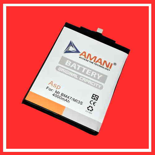 AMANI introduces 4000mAh mobile battery  for MI handsets