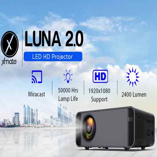 Xmate introduces a pair of Portable LED HD Projector - Luna & Luna 2.0 Xmate introduces a pair of Portable LED HD Projector - Luna & Luna 2.0