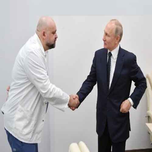 Russian doctor tested positive for COVID 19 who met Vladimir Putin last week