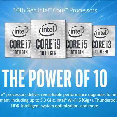 Intel brings 10th Gen Intel Core H-series at 5.3 GHz Intel brings 10th Gen Intel Core H-series at 5.3 GHz