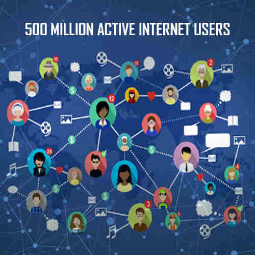 IAMAI reports India has over 500 million active Internet users with 21% more women IAMAI reports India has over 500 million active Internet users with 21% more women