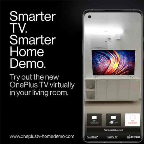 OnePlus brings new AR experience activity for its OnePlus TVs