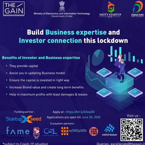 The GAIN in association with MeitY Startup Hub brings “StartupToScaleup” Global Acceleration Program