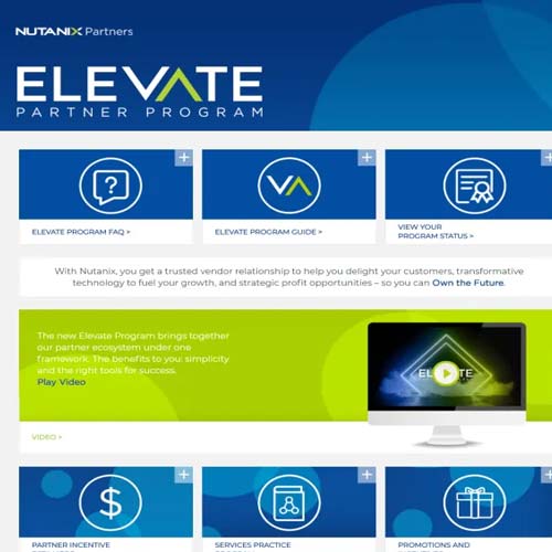 Nutanix brings new simplified Partner Program - Elevate Nutanix brings new simplified Partner Program - Elevate