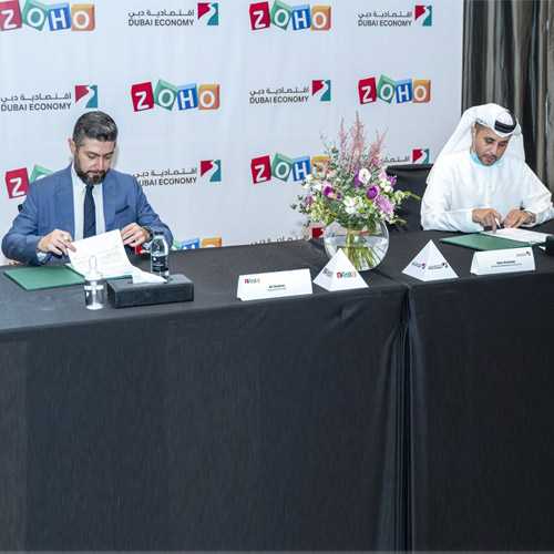 Dubai Economy and Zoho join hands to assist Dubai businesses in their digital transformation Dubai Economy and Zoho join hands to assist Dubai businesses in their digital transformation