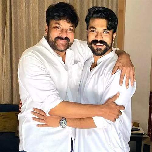 Chiranjeevi with his son Ram Charan to appear in 'Acharya' Chiranjeevi with his son Ram Charan to appear in 'Acharya'