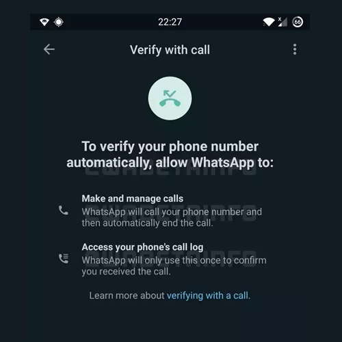 WhatsApp to soon call users to verify their accounts