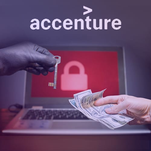 Is Accenture ready to pay the ransomware amount   Is Accenture ready to pay the ransomware amount