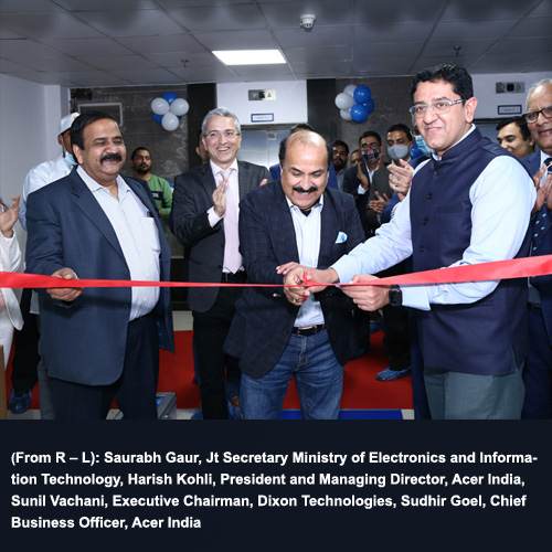 Acer India and Dixon Technologies join hands to manufacture laptops