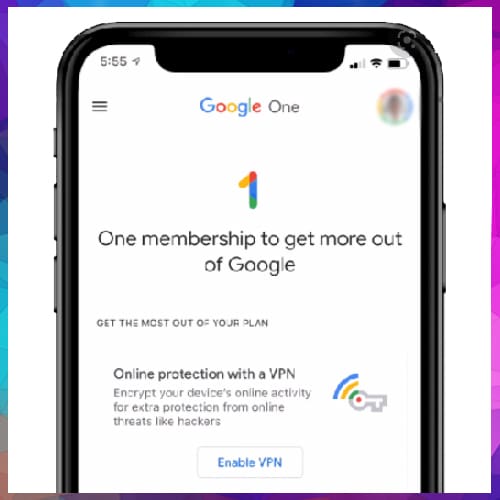 Google One VPN now available on iOS devices Google One VPN now available on iOS devices
