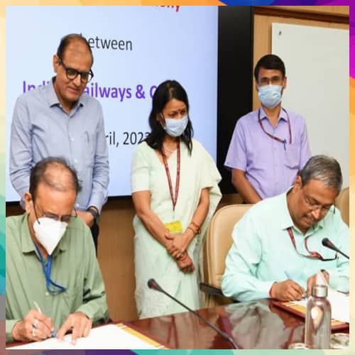 Railway Ministry signs MoU with C-DoT for modernising telecom facilities Railway Ministry signs MoU with C-DoT for modernising telecom facilities
