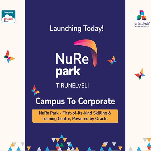 3i Infotech announces the unveiling of its global CoE in Tirunelveli 3i Infotech announces the unveiling of its global CoE in Tirunelveli