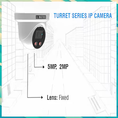 Matrix unveils its 5MP PTZ series IP camera