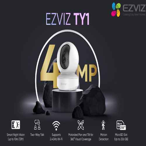 EZVIZ announces its 4MP, Smart Wi-Fi Pan & Tilt Camera EZVIZ announces its 4MP, Smart Wi-Fi Pan & Tilt Camera
