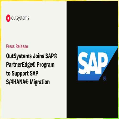 OutSystems becomes a member of the SAP PartnerEdge program OutSystems becomes a member of the SAP PartnerEdge program