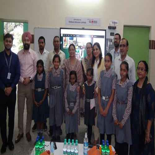 Globus Infocom transforms five MCD schools by installing Digital Classrooms