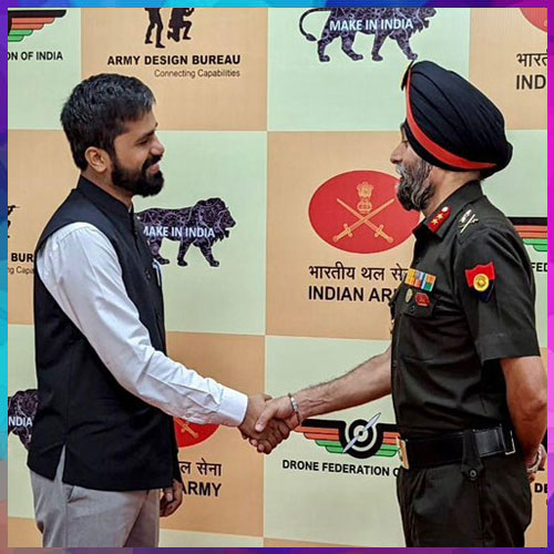 Indian Army signs MoU with Drone Federation of India Indian Army signs MoU with Drone Federation of India