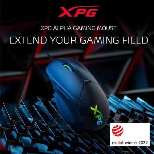 XPG announces ALPHA WIRED and LESS gaming mouse XPG announces ALPHA WIRED and LESS gaming mouse