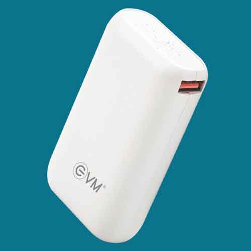 EVM unveils Enfast+ 10000 mAh power bank weighing only 170 grams