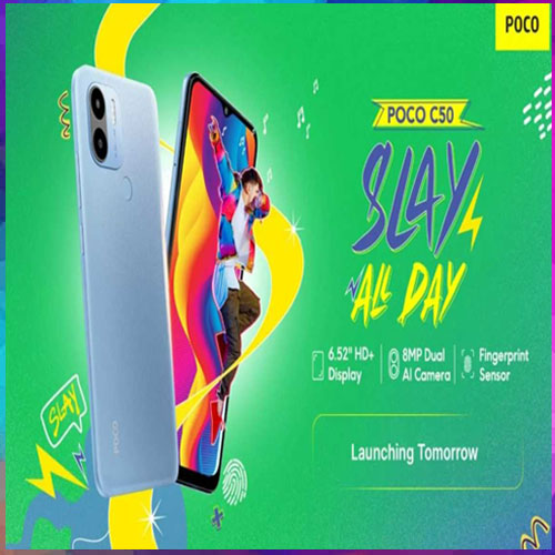 POCO India launches POCO C50