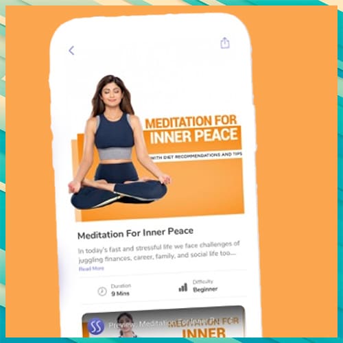 Shilpa Shetty’s Simple Soulful app introduces Motion Tracking AI technology Shilpa Shetty’s Simple Soulful app introduces Motion Tracking AI technology