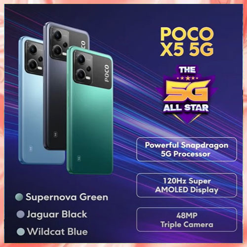 POCO India unveils POCO X5 5G priced at INR 18,999 POCO India unveils POCO X5 5G priced at INR 18,999