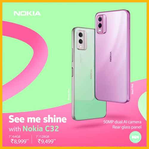 HMD Global unveils Nokia C32