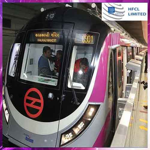 HFCL bags an order from Delhi Metro Rail Corporation worth ₹80.92 Crores